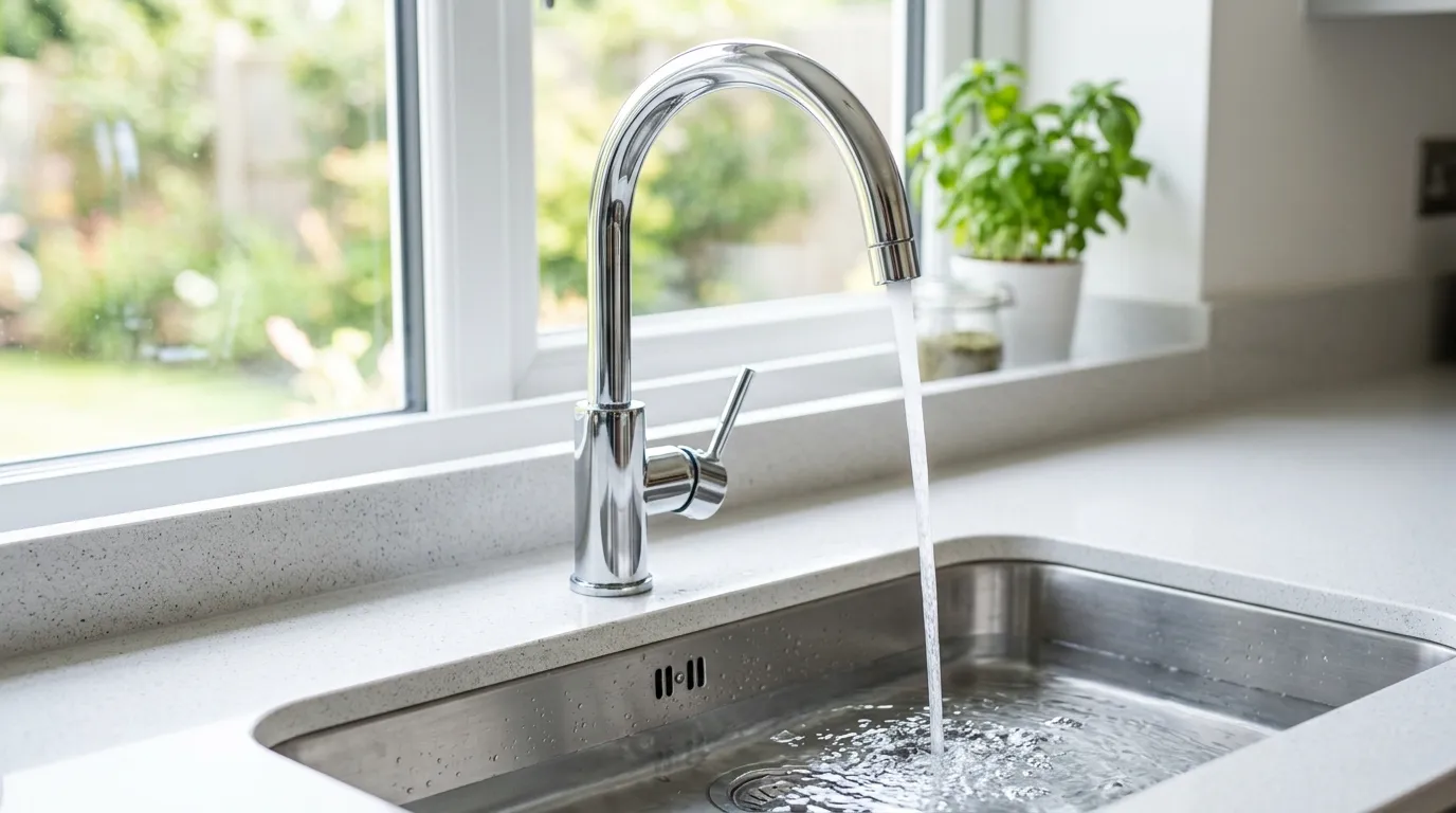 Local Plumbing Master Pros same day plumber fixing a faucet in Plainwell, MI